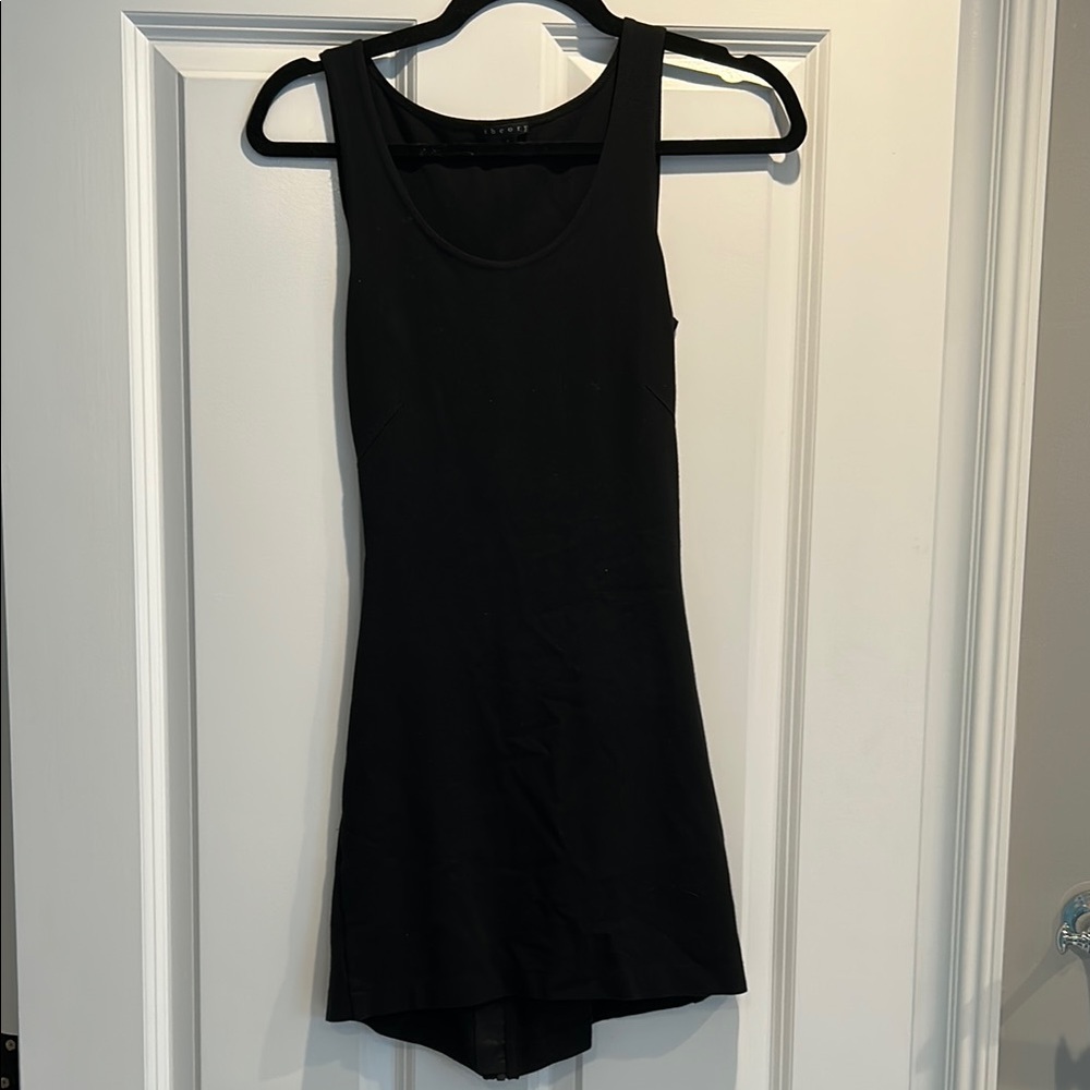 Theory Classic Black dress- open lower back